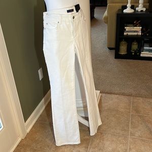 New NYDJ white bootcut jeans.  Size 2